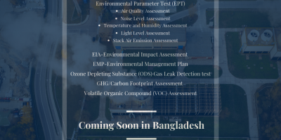GCL International Ltd is going to start Environmental Inspection Services in Bangladesh