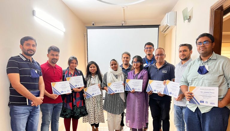Training session on “Leather processing, manufacturing, and Recycling Process”